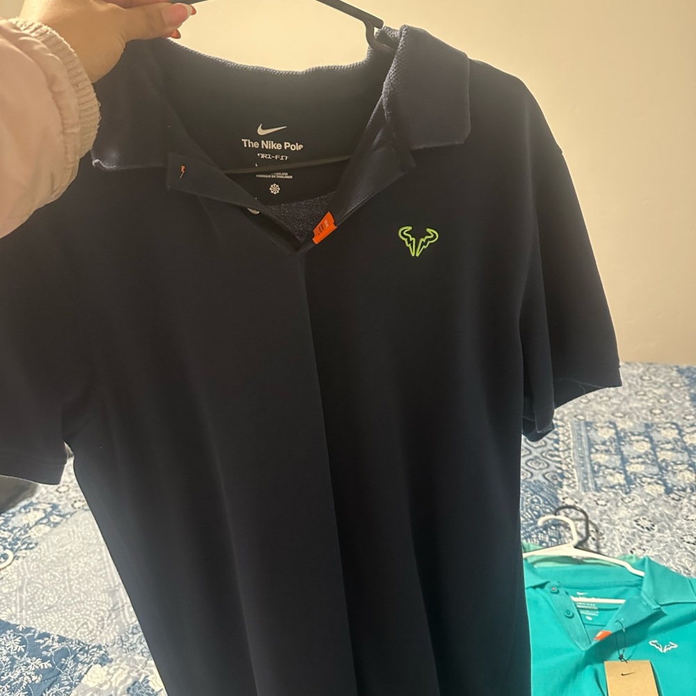 Nike Navy Rafael Nadal Polo